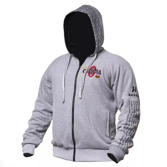 Men Gyms Hoodies Fitness