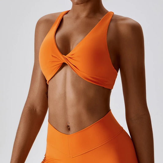 Women's Sports Bra Criss Cross