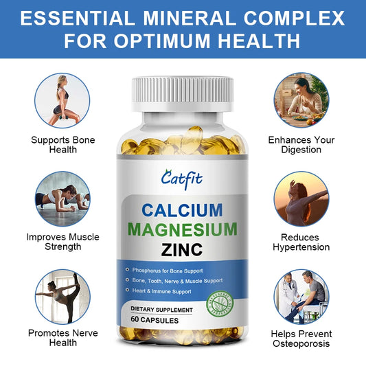 Catfit Glycinate Magnesium Capsules for Gym