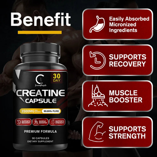 Green people Creatine Monohydrate Capsule