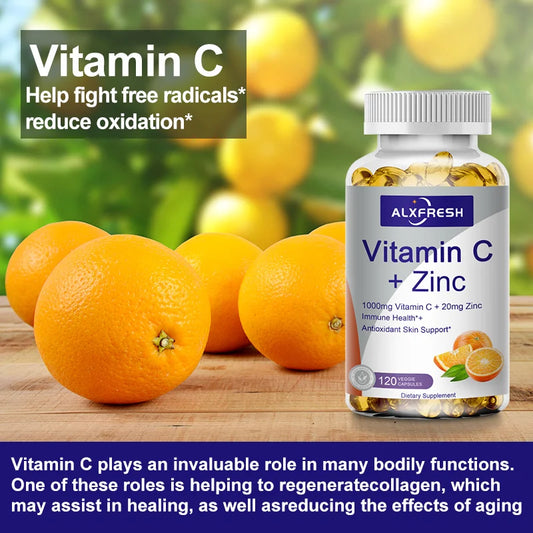 Alxfresh Vitamin C 1000mg with Zinc 20mg