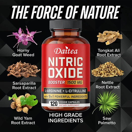 Nitric Oxide Supplement - Extra Strength