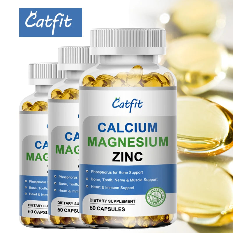 Catfit Glycinate Magnesium Capsules for Gym