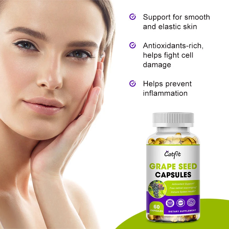 Catfit Grape Seed Extract Vegetarian Capsules