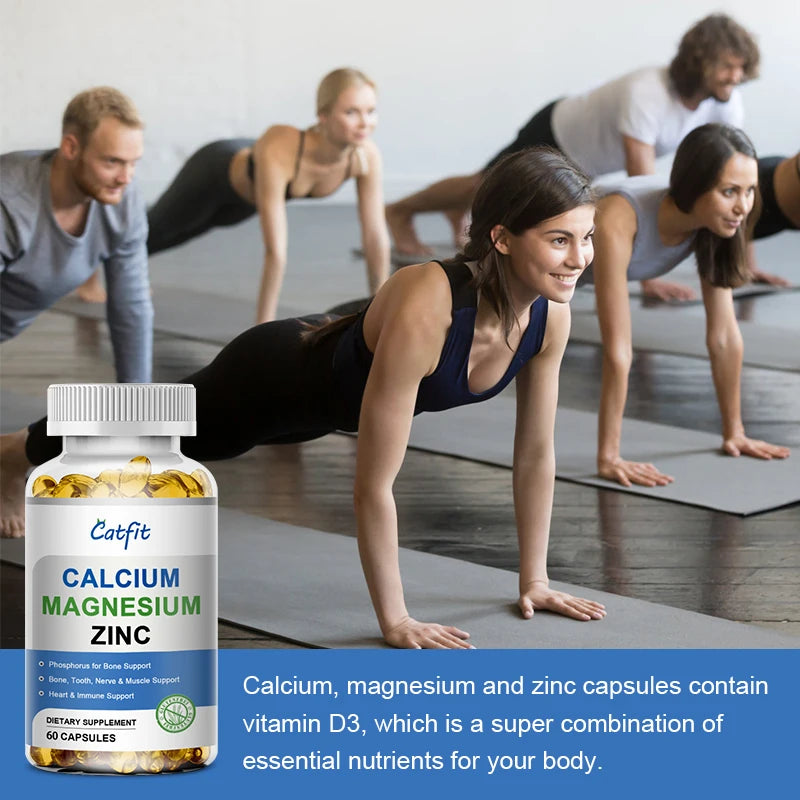 Catfit Glycinate Magnesium Capsules for Gym